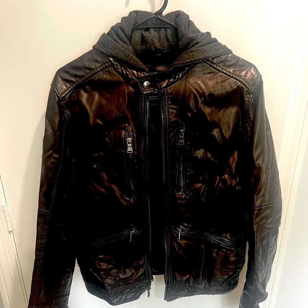 Express jacket with hood